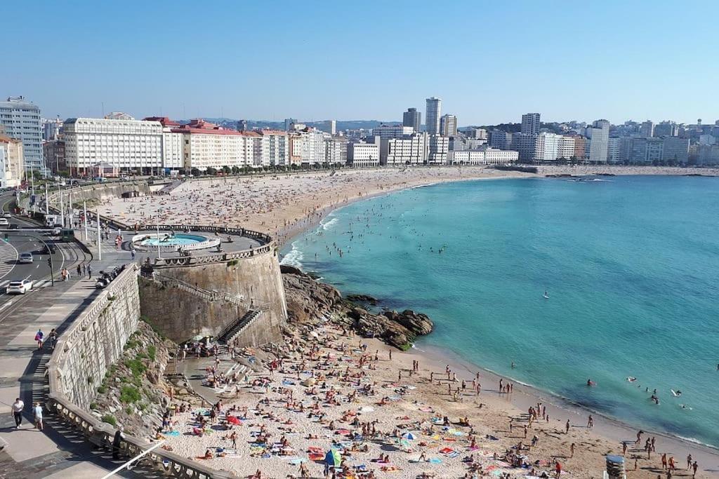Apartamento Torre De Hercules A Coruna Luaran gambar