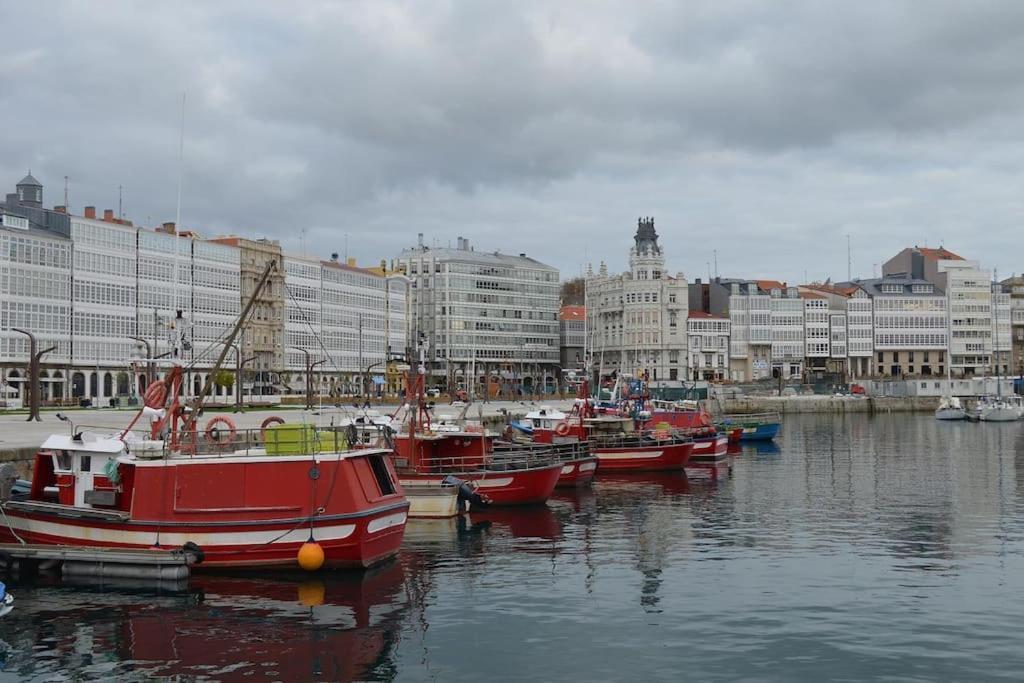 Apartamento Torre De Hercules A Coruna Luaran gambar